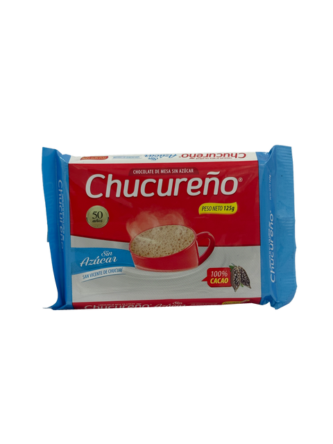 Chocolate de Mesa Sin Azúcar Chucureño